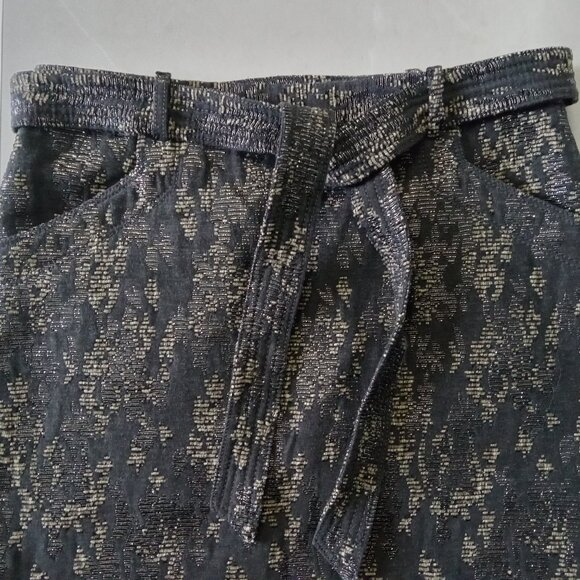 BANANA REPUBLIC ~ Jacquard Belted Pencil Skirt - Picture 5 of 12